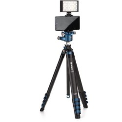 Benro BlackBird Carbono G36PT | tripode carbono negro pro | kit tripode rotula g36pt bajo perfil | tripode viaje columna carbono