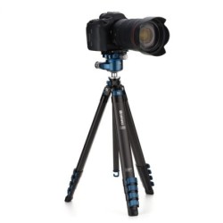 Benro BlackBird Carbono G36PT | tripode carbono negro pro | kit tripode rotula g36pt bajo perfil | tripode viaje columna carbono