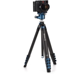 Benro BlackBird Carbono G36PT | tripode carbono negro pro | kit tripode rotula g36pt bajo perfil | tripode viaje columna carbono
