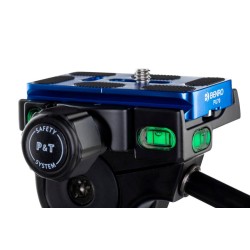 Benro Rótula de 3 Ejes HD3A Compatible Arca | Rótula panorámica de precisión para fotografía técnica y profesional