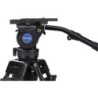 Benro BV8 Kit Trípode Doble Tubo | tripode video profesional 75mm | kit tripode rotula bv8 estudio | tripode carga 17 libras dob