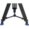 Benro BV8 Kit Trípode Doble Tubo | tripode video profesional 75mm | kit tripode rotula bv8 estudio | tripode carga 17 libras dob