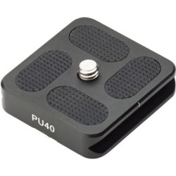 Benro PU40 Placa Arca | placa universal arca swiss | placa liberacion rapida compacta | placa camara mirrorless dslr
