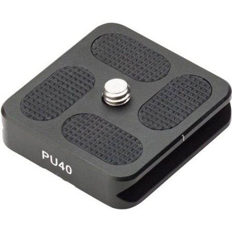Benro PU40 Placa Arca | placa universal arca swiss | placa liberacion rapida compacta | placa camara mirrorless dslr