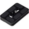 Benro PU60 Placa Arca | placa universal arca swiss 60mm | placa liberacion rapida rotula bola | placa camara antigiro goma