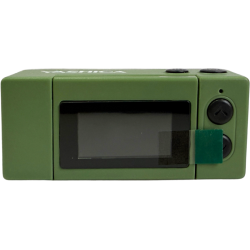 Yashica Funtastic Snoopy Summit | camara llavero snoopy aventura | mini camara clip senderismo | camara retro flip selfie portat