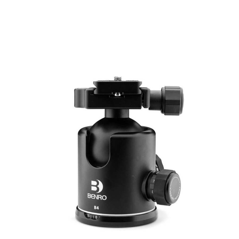 Benro Rótula de Bola B4 | Rótula de bola profesional para equipos pesados con sistema Arca Swiss
