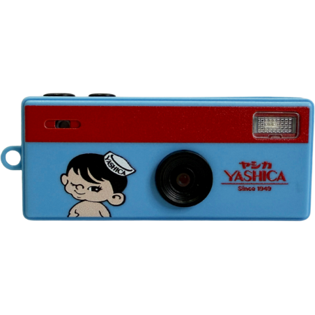 Yashica Funtastic Boy Adventure | camara llavero yashica boy | mini camara clip aventura | camara retro flip selfie clasica
