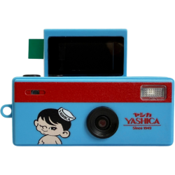 Yashica Funtastic Boy Adventure | camara llavero yashica boy | mini camara clip aventura | camara retro flip selfie clasica