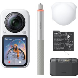 Insta360 X6 Cámara 360 Pack Esencial Blanco | cámara 360 | cámara insta360 x6 | cámara 360 color blanco