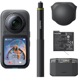 Insta360 X6 Cámara 360 Pack Esencial Negro | cámara 360 | cámara insta360 x6 | pack completo cámara 360
