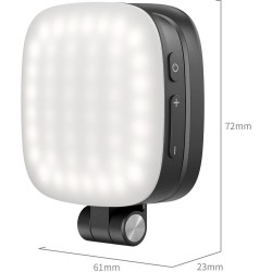 luz led movil | luz led vlogging | SmallRig VIBE P48 Luz LED para Móvil Negra