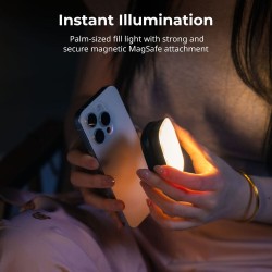 luz led movil | luz led vlogging | SmallRig VIBE P48 Luz LED para Móvil Negra