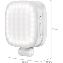 luz led movil | luz para selfies | SmallRig VIBE P48 Luz LED para Móvil Blanca