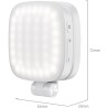 luz led movil | luz para selfies | SmallRig VIBE P48 Luz LED para Móvil Blanca
