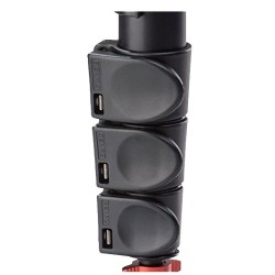 Benro Kit Monopié S Series con Cierre Flip A38FD | Monopié de aluminio con base trípode y cierre rápido tipo flip
