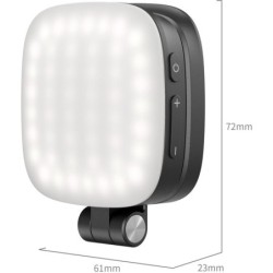 luz led movil | luz led vlogging | SmallRig VIBE P48 Luz LED para Móvil Negra