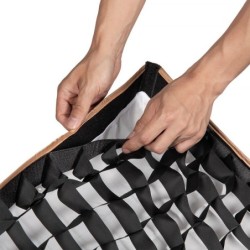 softbox rectangular alargada | softbox strip plegable