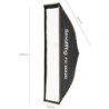 softbox rectangular alargada | softbox strip plegable
