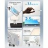 luz led movil adherible | luz led movil azul