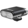 mini flash speedlite | flash camara plata