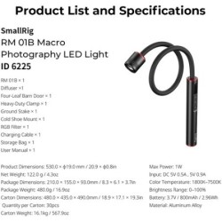 luz led macro | luz macro objetivo