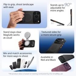 funda iphone 18 pro max | funda iphone 17 pro max | Funda SmallRig 6590 CS-S1 con Soporte para iPhone 18 Pro Max y 17 Pro Max Au