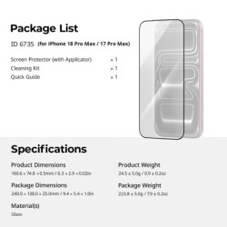 protector de pantalla iphone 17 pro | protector de pantalla iphone 18 pro | Protector de Pantalla AR HD SmallRig 6734 CA-P1 para