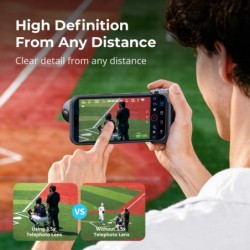teleobjetivo para móvil | teleobjetivo 3.5x | Teleobjetivo 3.5X SmallRig 6736 CS-L1 para Móvil con Clip de Montaje