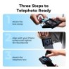 teleobjetivo para móvil | teleobjetivo 3.5x | Teleobjetivo 3.5X SmallRig 6736 CS-L1 para Móvil con Clip de Montaje