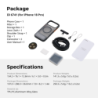 kit funda y filtro iphone 18 pro | funda con filtro iphone | Kit de Funda y Filtro SmallRig 6741 para iPhone 18 Pro