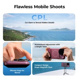 filtro nd iphone | filtro vnd iphone | Filtro VND con Clip SmallRig 6877 CO-F1 para iPhone 18 Pro y 18 Pro Max
