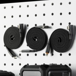 cable usb-c autoenrollable | cable usb-c 60w | Cable de Carga USB-C Autoenrollable SmallRig 5611 de 100 cm y 60W
