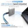 cable usb-c autoenrollable | cable usb-c 60w | Cable de Carga USB-C Autoenrollable SmallRig 5611 de 100 cm y 60W
