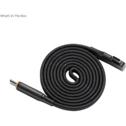cable usb-c 100w | cable usb-c autoenrollable | Cable de Carga USB-C Autoenrollable SmallRig 5612 de 100 cm y 100W