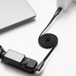 cable usb-c 100w | cable usb-c autoenrollable | Cable de Carga USB-C Autoenrollable SmallRig 5612 de 100 cm y 100W