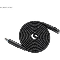 cable usb-c 240w | cable usb-c autoenrollable | Cable de Carga USB-C Autoenrollable SmallRig 5613 de 100 cm y 240W