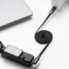cable usb-c 240w | cable usb-c autoenrollable | Cable de Carga USB-C Autoenrollable SmallRig 5613 de 100 cm y 240W