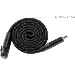 cable usb 3.2 gen2x2 | cable usb-c 60 cm | Cable de Datos USB-C Autoenrollable SmallRig 5615 de 60 cm USB 3.2 Gen2x2 y 240W