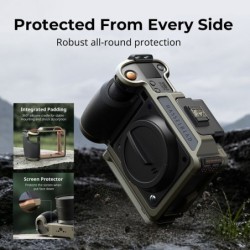 jaula para cámara | jaula hasselblad x2d | Jaula Modular de Metal SmallRig 5928 para Hasselblad X2D II 100C y X2D 100C Verde Tun