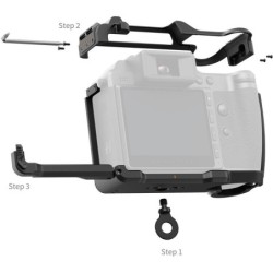jaula para cámara | jaula hasselblad x2d | Jaula Modular de Metal SmallRig 5929 para Hasselblad X2D II 100C y X2D 100C Negro
