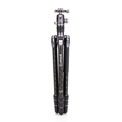 Benro Trípode de Carbono Rhino 24C + VX25 Kit | Trípode de Carbono | Trípode con Rótula de Vídeo