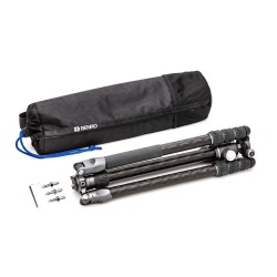 Benro Trípode de Carbono Rhino 24C + VX25 Kit | Trípode de Carbono | Trípode con Rótula de Vídeo