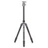 Benro Trípode de Carbono Rhino 24C + VX25 Kit | Trípode de Carbono | Trípode con Rótula de Vídeo