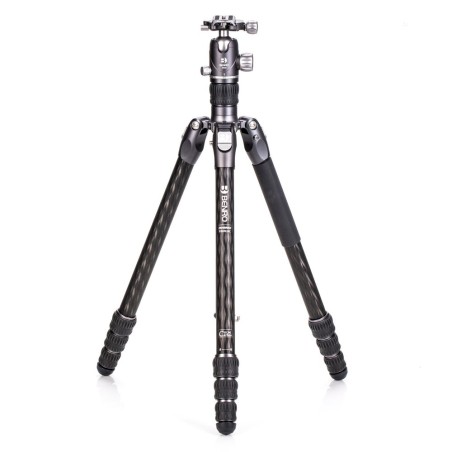 Benro Trípode de Carbono Rhino 24C + VX25 Kit | Trípode de Carbono | Trípode con Rótula de Vídeo