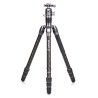 Benro Trípode de Carbono Rhino 24C + VX25 Kit | Trípode de Carbono | Trípode con Rótula de Vídeo