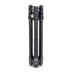 Benro Trípode de Carbono Rhino 24C + VX25 Kit | Trípode de Carbono | Trípode con Rótula de Vídeo