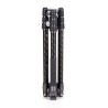 Benro Trípode de Carbono Rhino 24C + VX25 Kit | Trípode de Carbono | Trípode con Rótula de Vídeo