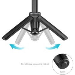palo selfie con soporte | palo selfie para cámaras de acción | SmallRig 6148 VT-08 Palo Selfie con Soporte para Cámaras de Acció