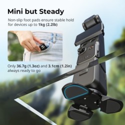 mini trípode de liberación rápida | SmallRig 6083 Mini Trípode de Liberación Rápida Negro para Cámaras de Acción / Osmo Pocket 4